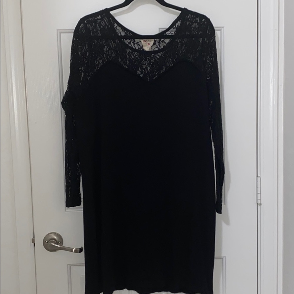 Black dress with Lace